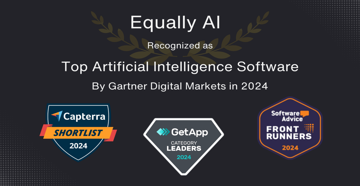 Read more about the article Equally AI Ranks #1 in GetApp’s Artificial Intelligence Category Leaders for 2024